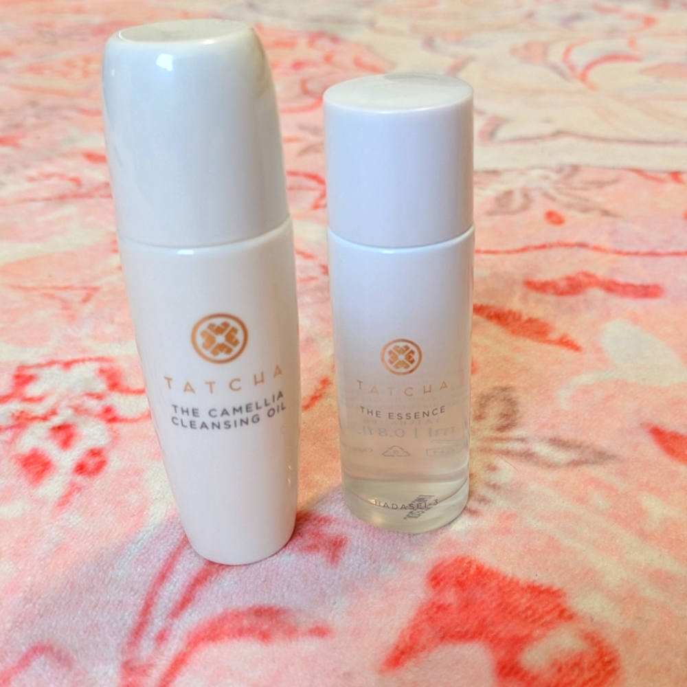 Tatcha Cleansing Oil and Essence Set